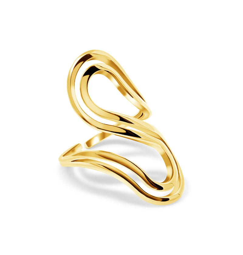 Swirling and twirling ring